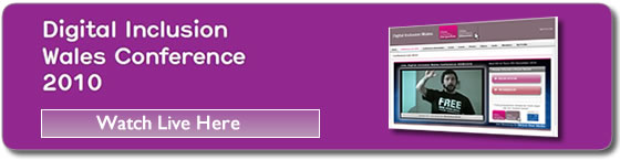 Watch the Digital Inclusion Wales Conference Live Here