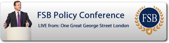 David Cameron at the FSB Policy Conference